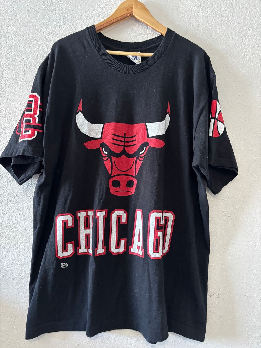 Vintage 90's Chicago Bulls Tee T-shirt Mens Size XL Single Stitch